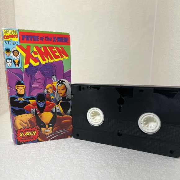 VINTAGE Pryde of the X-Men 1991 VHS Marvel Comics‎ Video - Picture 7 of 7